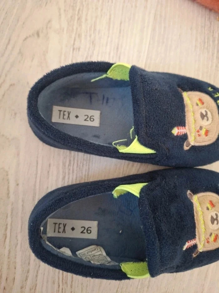 Zapatos/pantuflas para niño Explorer azul marino Tex - T26 – photo 6
